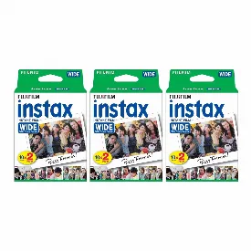 Картридж для моментальной фотографии Fujifilm Instax Wide Glossy Films, 60 кадров